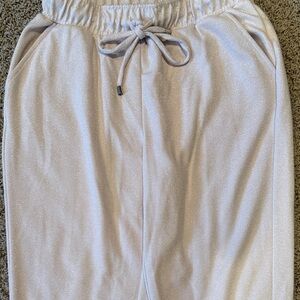 Sparkly Light Pink Joggers